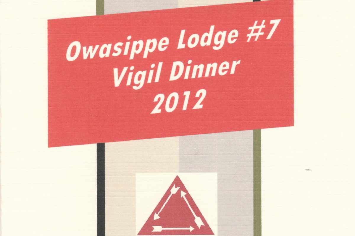 Vigil Dinner 2012